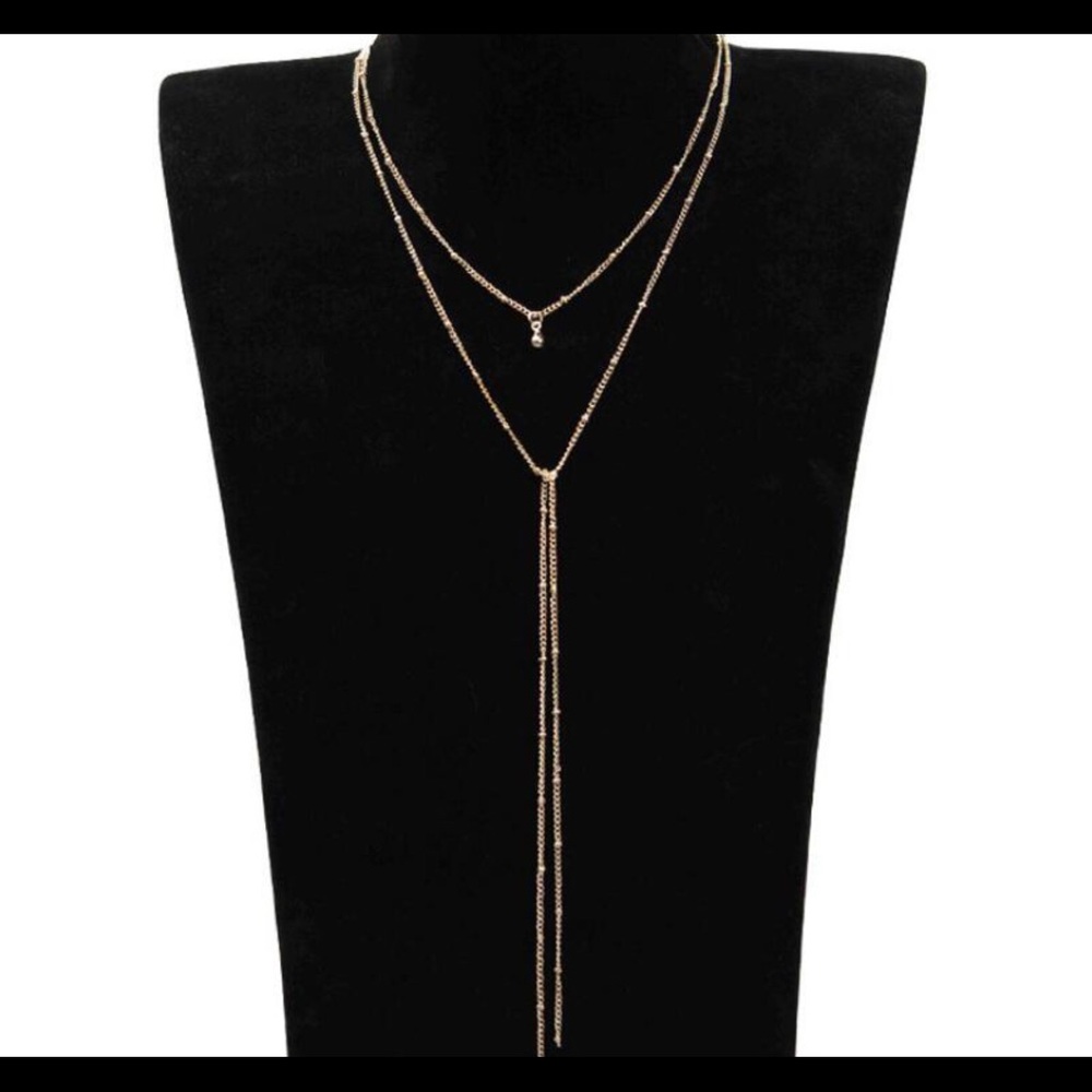 Lovelier Gold Layered Necklace - Picture 3 of 3